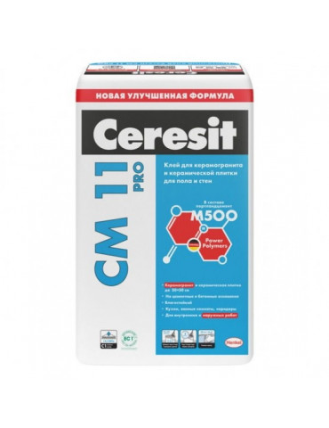 Плиточный Клей Ceresit CM-11 PRO 25кг